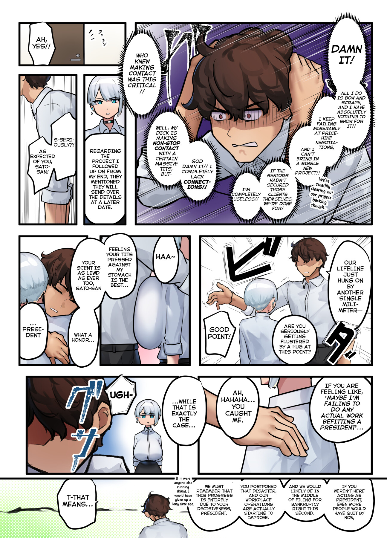 Hentai Manga Comic-Is That A President's Order?-Read-29